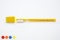 PHB Rx Ultra Suave Yellow Toothbrush with Cap
